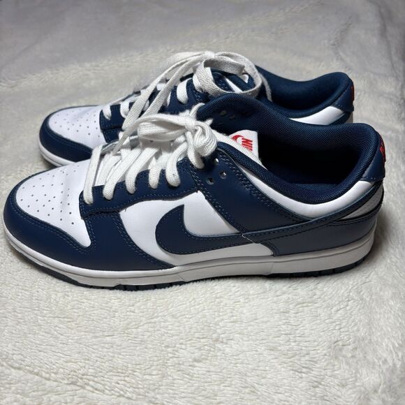 Nike Dunk Low Men’s Size 9.5 Valerian Blue White Navy (DD1391-400) - Picture 1 of 9